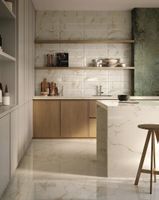 Керамогранит Fap Ceramiche Roma Gold Calacatta Delicato Brill арт-fPZT — фото 1, Керамогранит