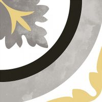 Керамогранит Dune Black&White Ornamental Mustard арт-187823 — фото 1, Керамогранит