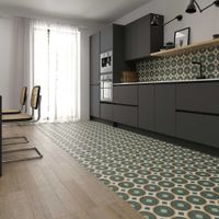 Керамогранит DNA Tiles Sync Clover Green арт-125639 — фото 15, Керамогранит