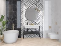 Товар: Бордюр Meissen (Mei) Gatsby Карандаш глянцевый белый арт-A-GT1C051\N - фото 2 Бордюр Meissen (Mei) Gatsby Карандаш глянцевый белый арт-A-GT1C051\N — фото 2, Бордюр