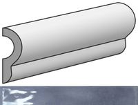 Бордюр Equipe Splendours London Blue Night арт-23977 — фото 1, Бордюр