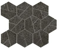 Мозаика Atlas Concorde Italy Boost Stone Tarmac Mosaico Hex арт-A7C2 — фото 1, Мозаика