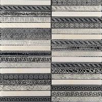 Мозаика Skalini Golden line Серо Белая арт-GLN-4 — фото 1, Мозаика