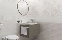 Карандаш Alma ceramica Adelia Metallic Glossy Silver арт-BWM51MET707 — фото 1, Бордюр