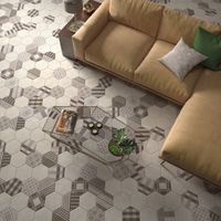 Напольная плитка Equipe Hexatile Cement Sand арт-22095 — фото 5, Напольная плитка