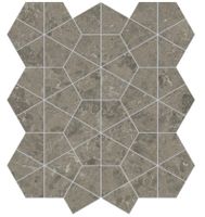 Мозаика Atlas Concorde Italy Marvel Meraviglia Grigio Elegante Hexagon Lapp арт-AJQ1 — фото 1, Мозаика