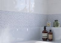 Настенная плитка Cersanit Pudra Рельеф Белый арт-PDG052D — фото 8, Настенная плитка