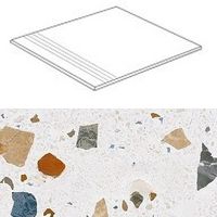 Ступень Arcana Ceramica Stracciatella R Nacar арт-8EB5 — фото 1, Ступени и клинкер
