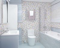 Настенная плитка Laparet Spring Белый арт-34012 — фото 4, Настенная плитка