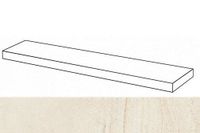 Угловая ступень Italon Room (Рум) White Правая Stone Cerato арт-620070001231 — фото 1, Ступени и клинкер