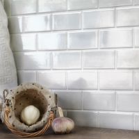 Мозаика Starmosaic Homework Brick White Glossy-2 арт-A1001G — фото 2, Мозаика