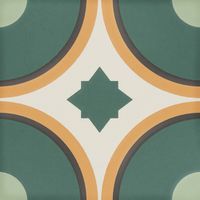 Керамогранит DNA Tiles Sync Circle Green арт-125631 — фото 1, Керамогранит