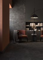 Плинтус Kerranova Krater Light Gray Структурированный арт-K-2210/SR/p01/76x1200x10 — фото 3, Плинтус