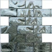 Мозаика NSmosaic Exclusive S-826 арт-S-826 стекло  (48*98*8) 248*298 — фото 1, Мозаика