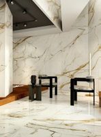 Керамогранит Atlas Concorde Italy Marvel Shine Statuario Supremo Lappato арт-A4Q2 — фото 4, Керамогранит