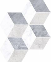 Декор Vitra Marmori Ромб Холодный Микс арт-K946652LPR — фото 1, Декор