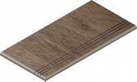 Ступень Italon Natural life Wood Pepper Закругленная Грип Левая арт-620040000036 — фото 1, Ступени и клинкер