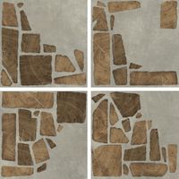 Керамогранит Cersanit Woodland Серый арт-WL4R092D-69 — фото 1, Керамогранит