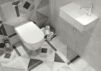 Керамогранит Cersanit Motley Темно-серый арт-C-MO4A402D — фото 12, Керамогранит