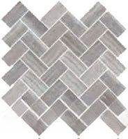 Керамогранит Vitra Travertini Шеврон Серый арт-K945652R — фото 1, Керамогранит