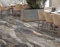 Керамогранит Usak Seramik Frankfurt Black Brown Polished — фото 8, Керамогранит