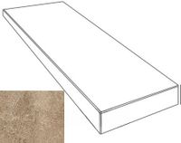 Угловая ступень Gardenia Orchidea Esedra 2.0 Gradone Angolare Sx Noce арт-76103 — фото 1, Ступени и клинкер