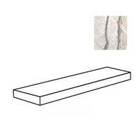 Угловая ступень Flaviker PI.SA Supreme Evo Angolare Top Sx Silver Roots Lux 3D Ret арт-0017913 — фото 1, Ступени и клинкер