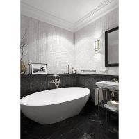 Мозаика Skalini Dynasty Серая арт-DNY-4 — фото 2, Мозаика