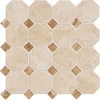 Мозаика Vallelunga Villa d este Avorio Ottagona арт-G124840 — фото 1, Мозаика