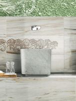 Бордюр Impronta italgraniti Marmi imperiali wall Zebrino Gold Bordo арт-MM02BR — фото 3, Бордюр