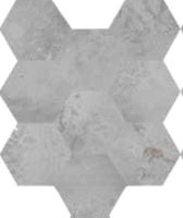 Декор Caesar Alchemy Argent 3D Hexagon арт-AFXA — фото 1, Декор