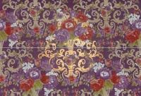 Декор Petracer`s Primavera Romana Fioritura Oro Su Viola (2 pezzi) арт-PR DO VI FIORI — фото 1, Декор