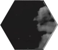 Настенная плитка Ribesalbes Geometry Hex Black Glossy арт-PT03136 — фото 1, Настенная плитка