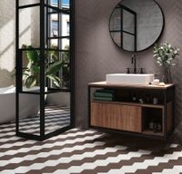 Настенная плитка Ribesalbes Geometry Hex Black Glossy арт-PT03136 — фото 3, Настенная плитка