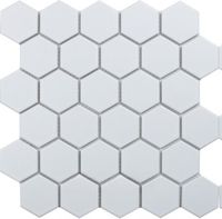 Мозаика Starmosaic Homework Hexagon small White Matt арт-IDL1005 — фото 1, Мозаика