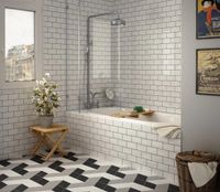 Настенная плитка Equipe Rhombus Wall Light Grey арт-22750 — фото 9, Настенная плитка