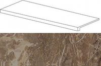 Ступень Atlas Concorde Russia Wise Moka Scalino Frontale 60 Lap. арт-620070001112 — фото 1, Ступени и клинкер