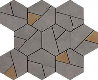 Керамогранит Atlas Concorde Italy Boost Smoke Mosaico Hex Yellow арт-AN68 — фото 9, Керамогранит