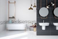 Настенная плитка Meissen (Mei) Winter Vine Плитка рельеф черный 29х89 арт-O-WIN-WTA232 — фото 2, Настенная плитка