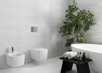 Настенная плитка Cersanit Grey Shades Белый арт-GSL051 — фото 3, Настенная плитка