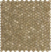 Мозаика L`antic colonial (Porcelanosa Grupo) Mosaics Collection Gravity Aluminium 3D Hexagon Gold арт-L241713641 — фото 1, Мозаика