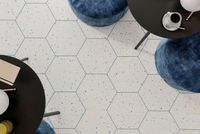 Керамогранит DNA Tiles Terrazzo Grey арт-123382 — фото 2, Керамогранит