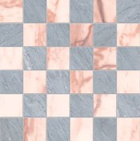 Мозаика Edimax Astor Reve Rose - Gris Chess арт-NQ18 — фото 1, Мозаика