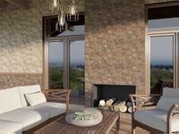 Напольная плитка Cersanit Kastor глаз. керамогранит бежевый арт-C-KB4L012D — фото 2, Напольная плитка