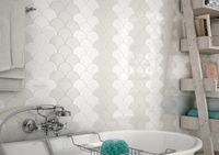 Настенная плитка Equipe Scale Fan Light Grey арт-21978 — фото 1, Настенная плитка