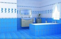 Настенная плитка Terracotta Alba Лиловая арт-AL-L — фото 2, Настенная плитка