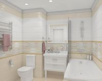 Карандаш Alma ceramica Universal Metallic Glossy Silver арт-BWM91MET707 — фото 1, Бордюр