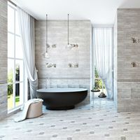 Вставка М- Квадрат Граффито Серый арт-757671 — фото 5, Вставка