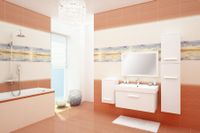 Товар: Настенная плитка Cersanit Sunrise (Cherry) бежево-оранжевый арт-SUG531D - фото 3 Настенная плитка Cersanit Sunrise (Cherry) бежево-оранжевый арт-SUG531D — фото 3, Настенная плитка