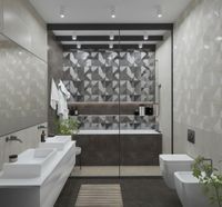 Настенная плитка Belleza Кайлас Коричневый арт-00-00-5-18-01-15-2335 — фото 4, Настенная плитка